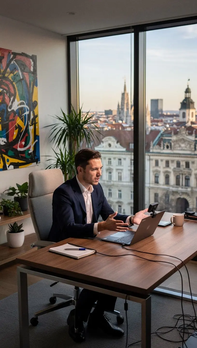 Moderne Küche mit hochwertigen Geräten und einer offenen Raumgestaltung.