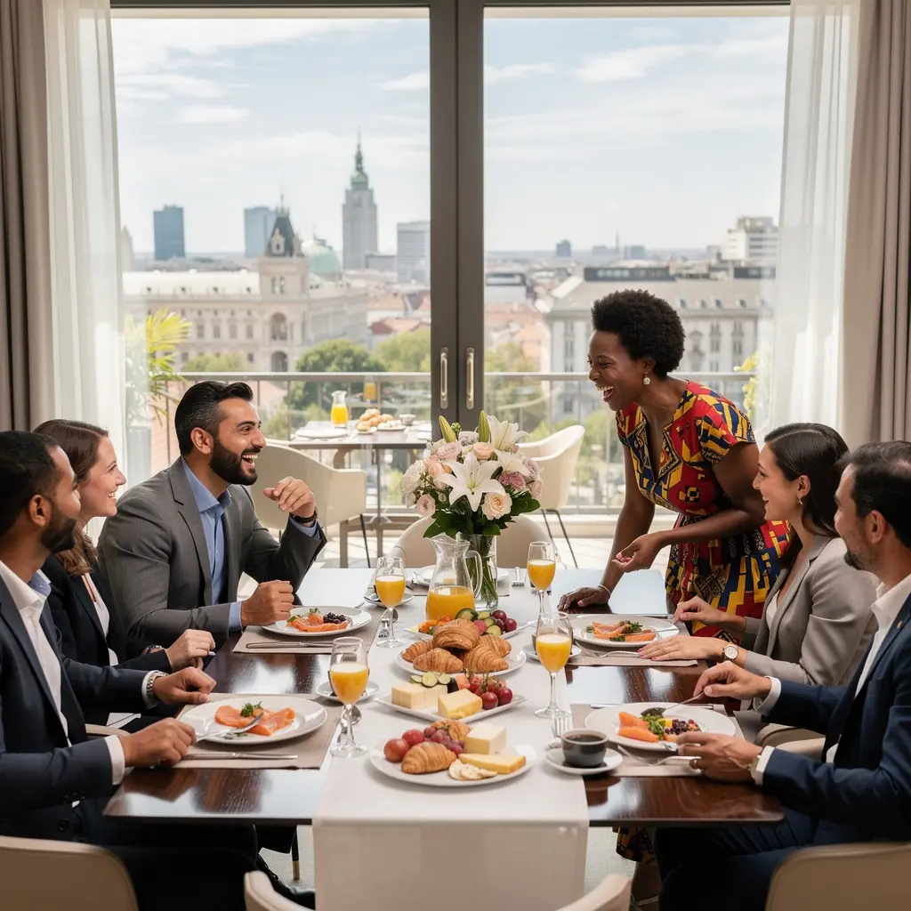 Badezimmer mit luxuriösen Armaturen und einem minimalistischen Design.